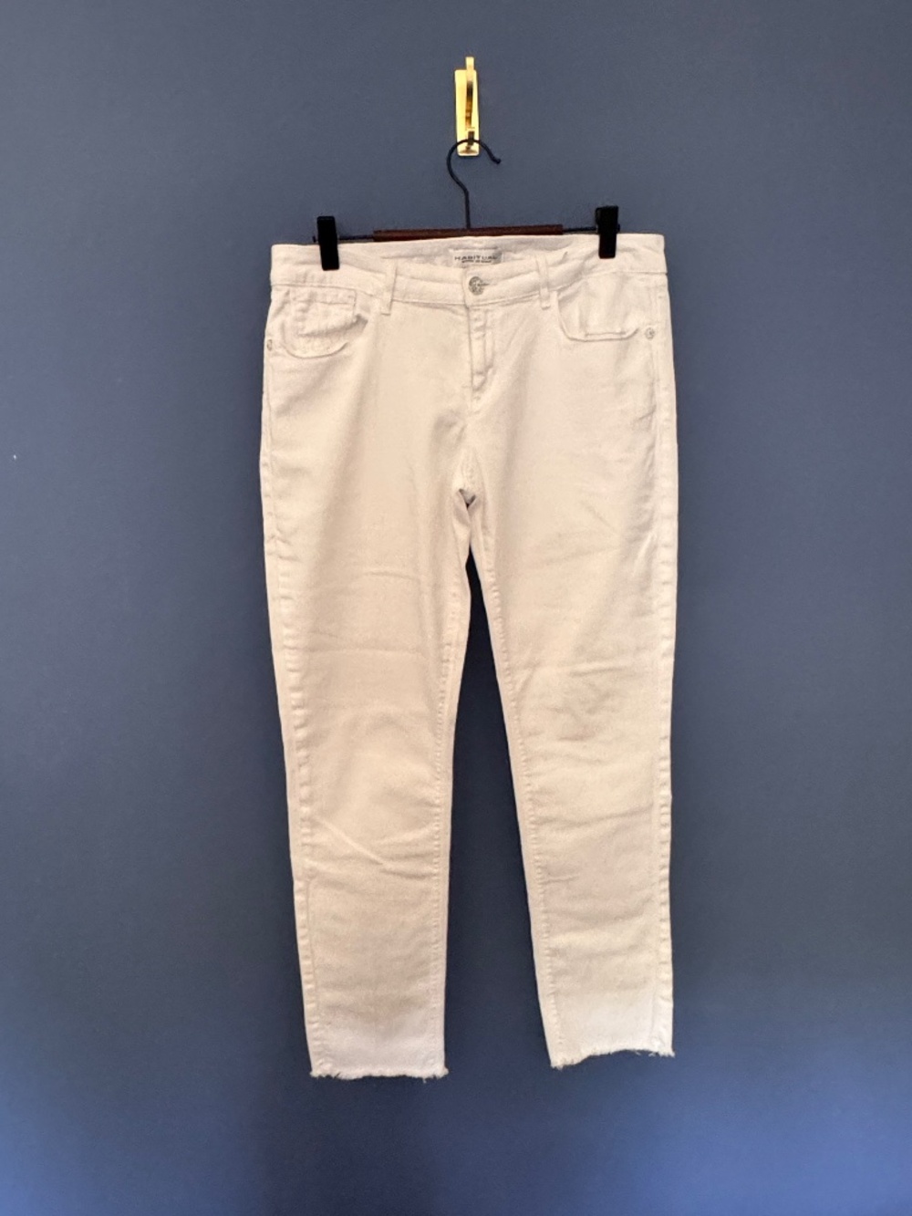 Habitual Alice white crop cutoff skinny jeans Size 31